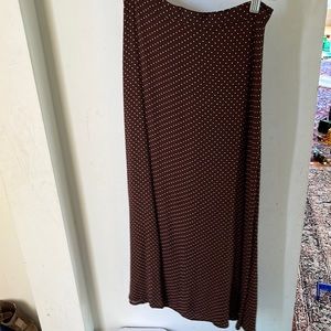 Polka dot reformation bea skirt